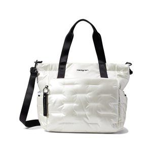 Woman's Handbags Hedgren Puffer - Tote Bag - Pearly White